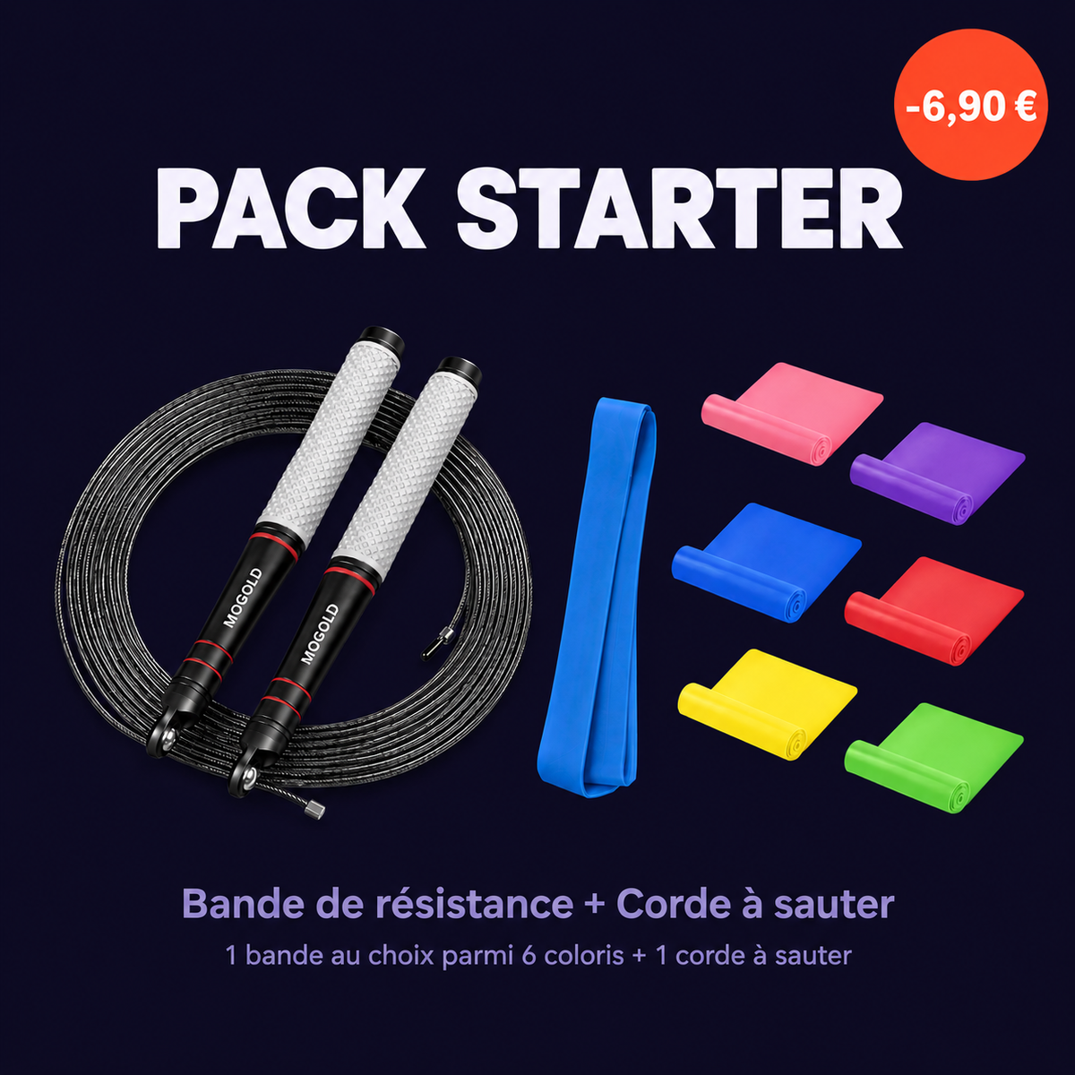 Pack Starter — Bande + Corde à Sauter