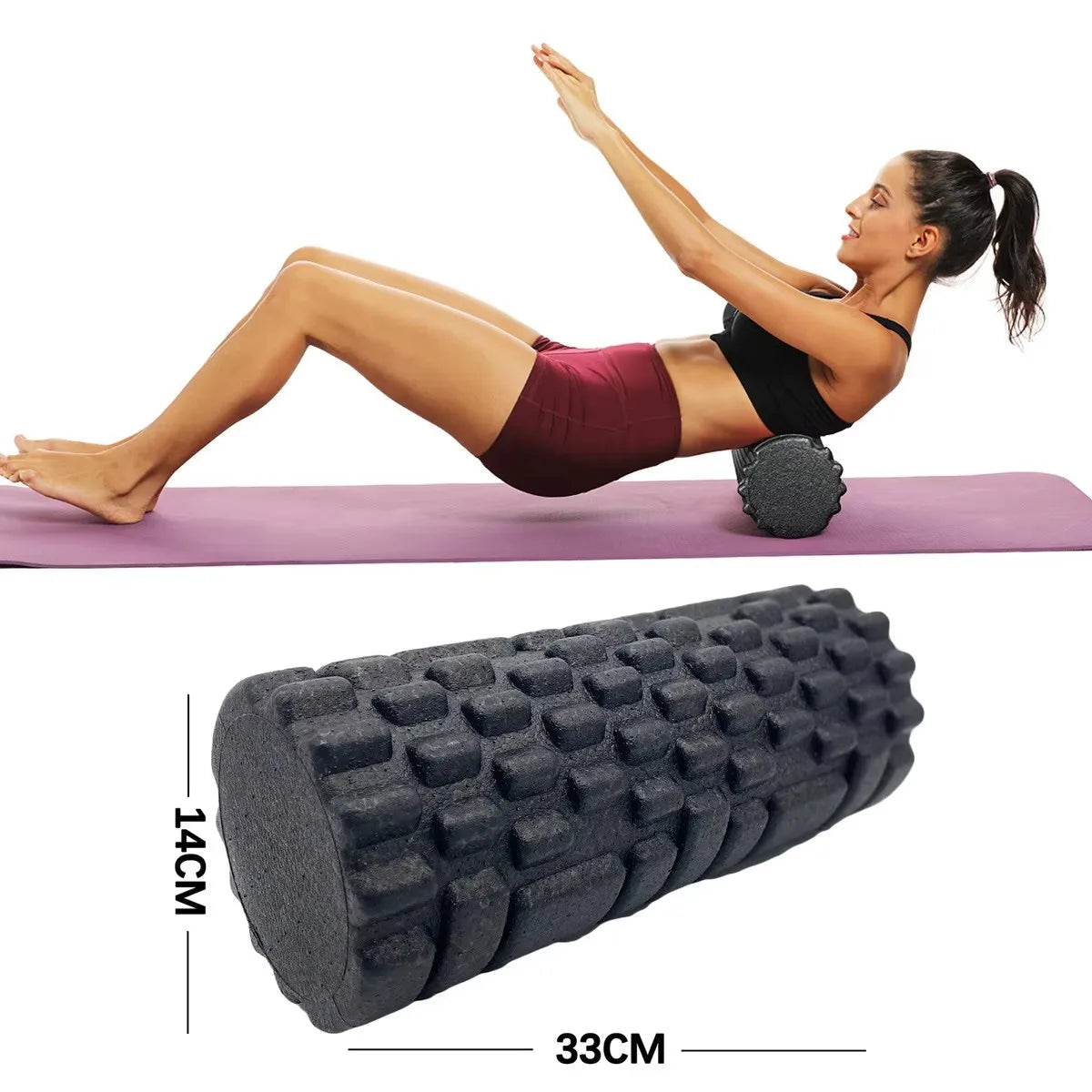 Rouleau de Massage Mousse — Récupération Musculaire