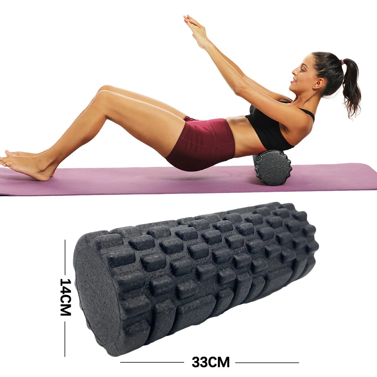Rouleau de Massage Mousse — Récupération Musculaire